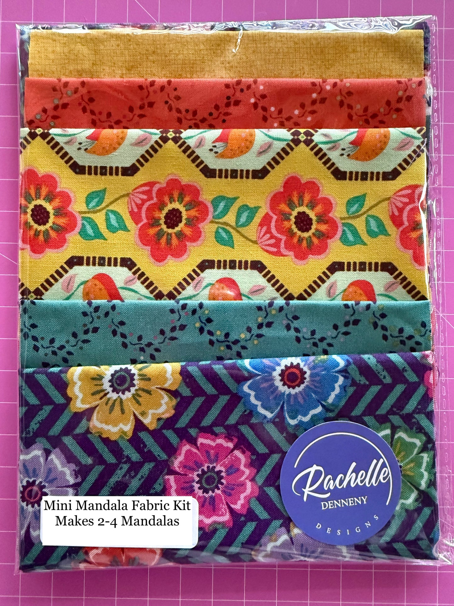 Mini Mandala Fabric Kits - Limited
