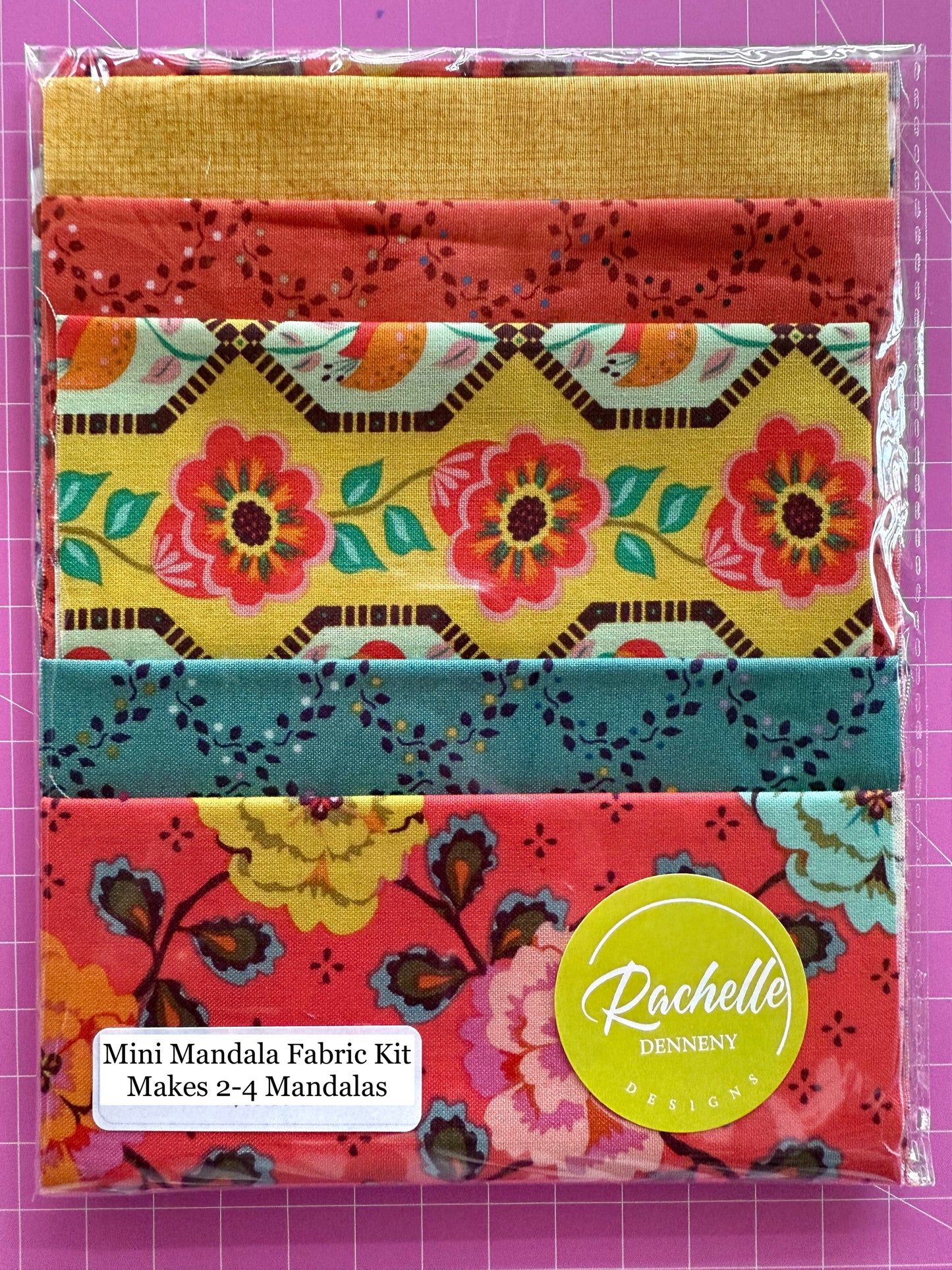 Mini Mandala Fabric Kits - Limited