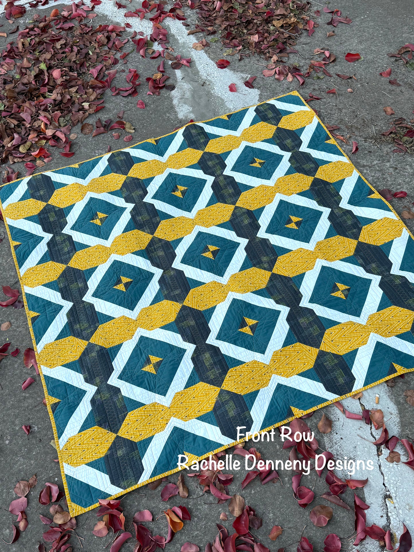 Front Row Quilt Pattern - NEW -