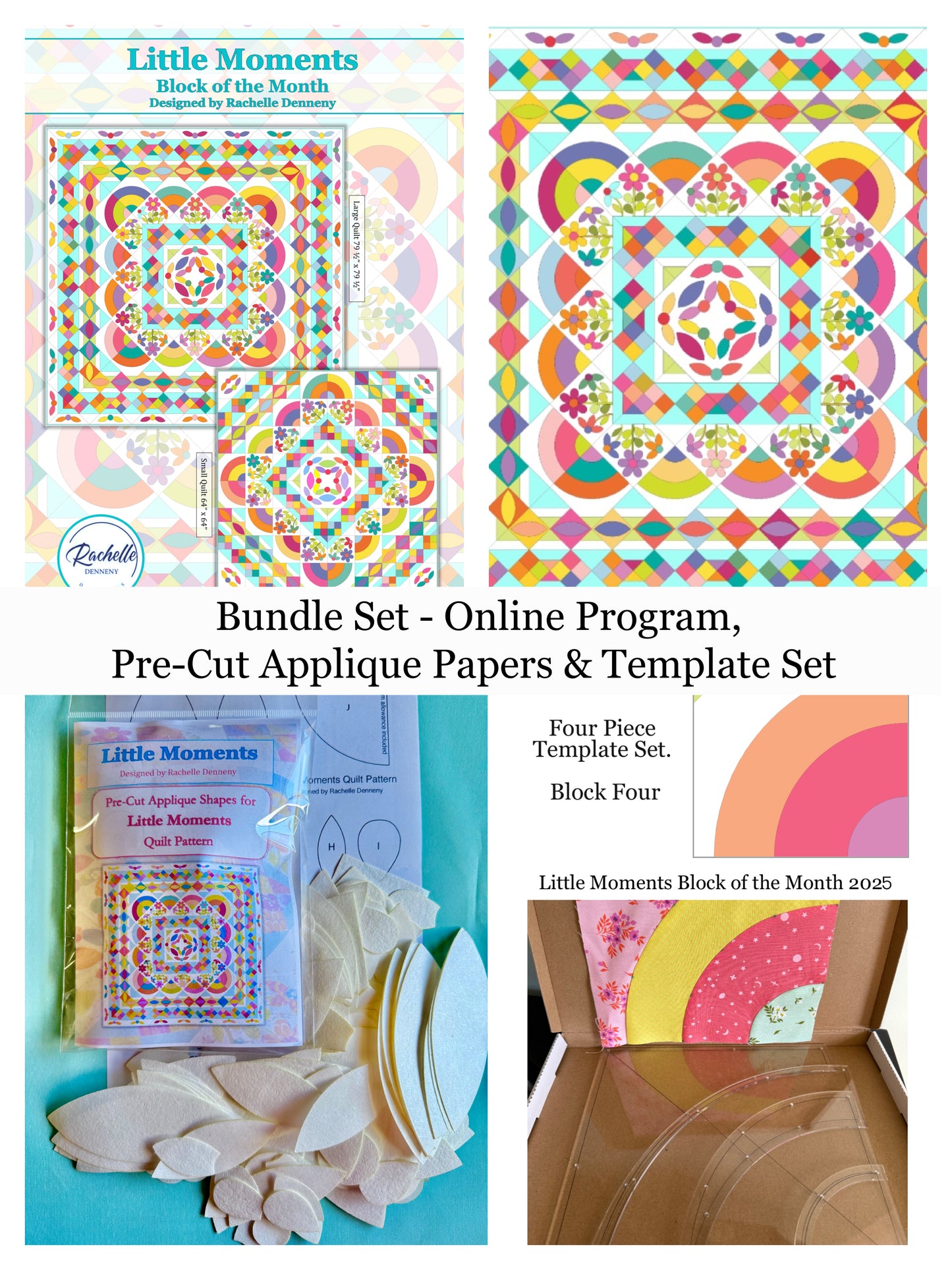 Little Moments - NEW Block of the Month Online Program 2025