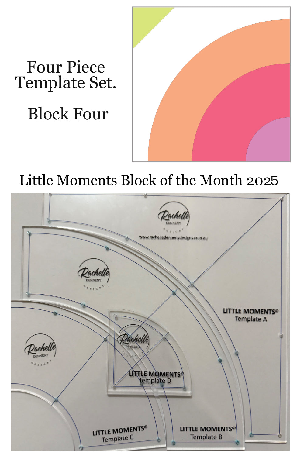 Little Moments - NEW Block of the Month Online Program 2025