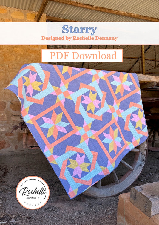 Starry Quilt Pattern - NEW