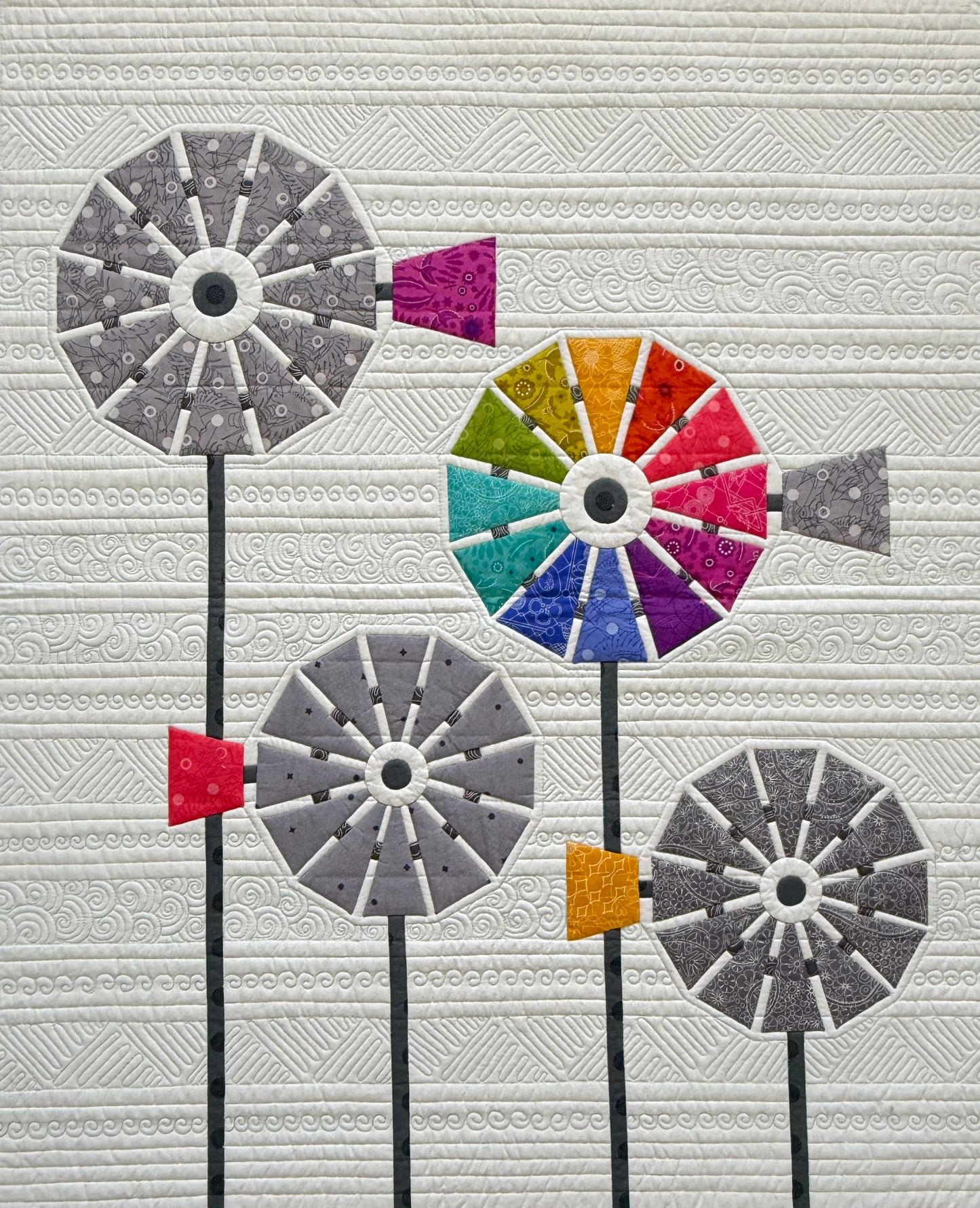 Whirly Gig Applique Pattern - NEW