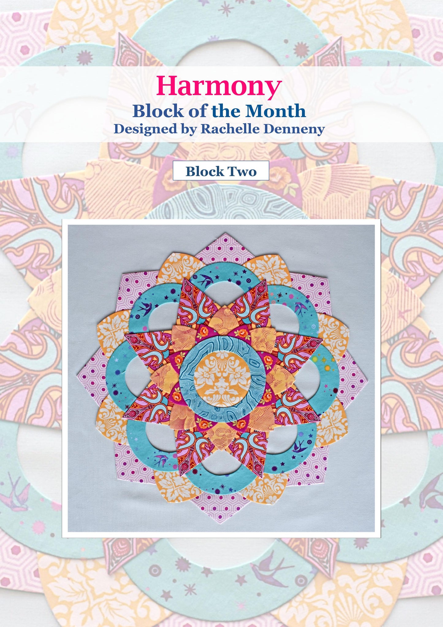 Harmony Quilt - Paper Pattern Books