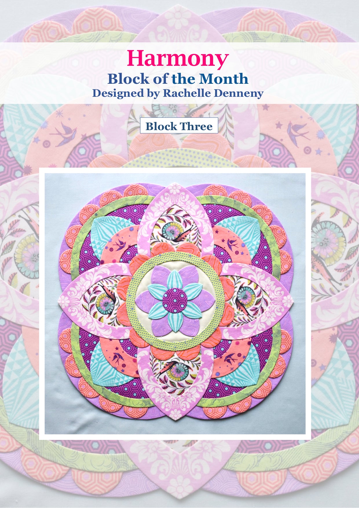 Harmony Quilt - Paper Pattern Books