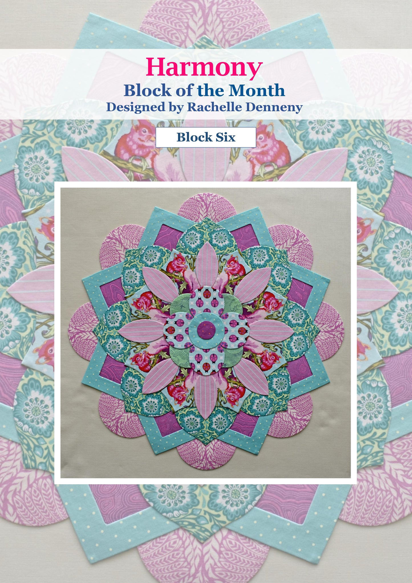 Harmony Quilt - Paper Pattern Books