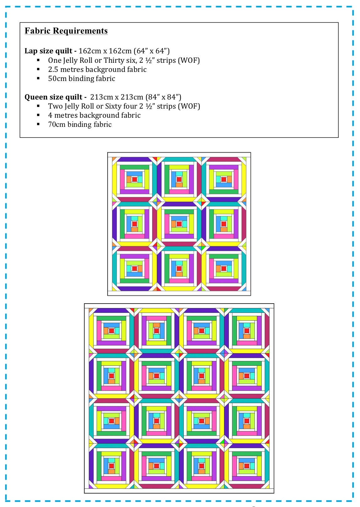 Around the Block PDF Pattern