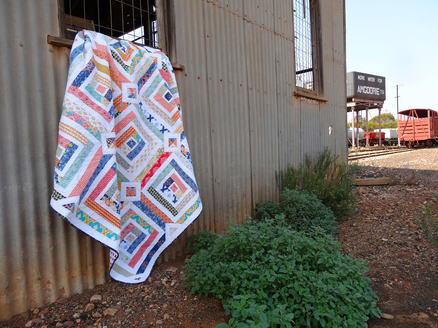 Around the Block PDF Pattern