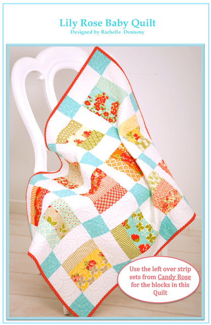 Lily Rose Baby Quilt Pattern PDF Download