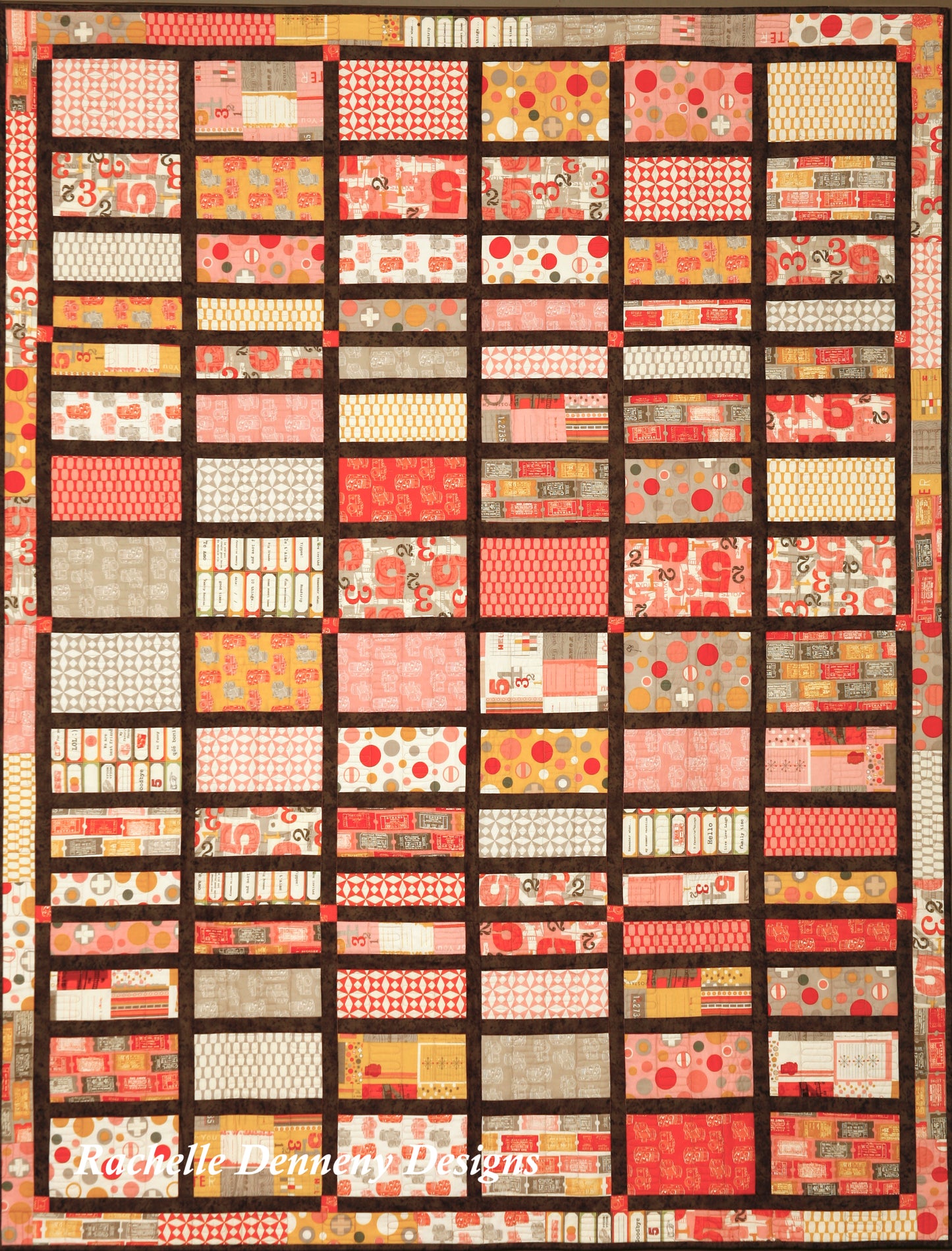 Retro Rows PDF Pattern