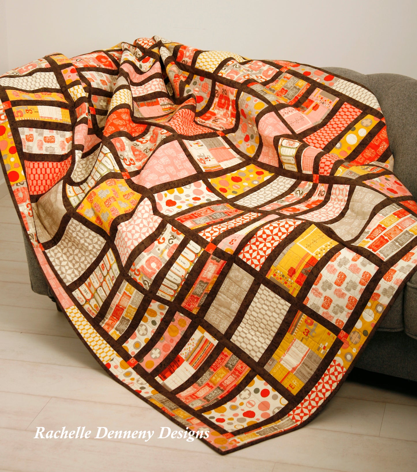 Retro Rows PDF Pattern