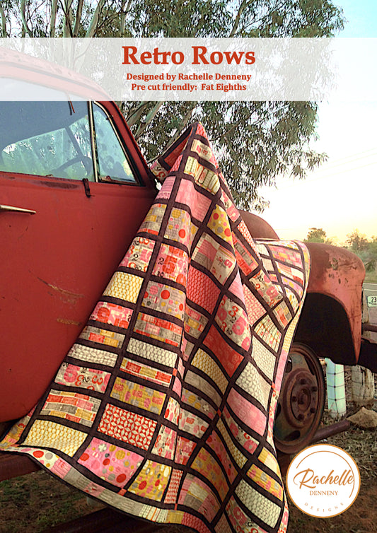 Retro Rows PDF Pattern