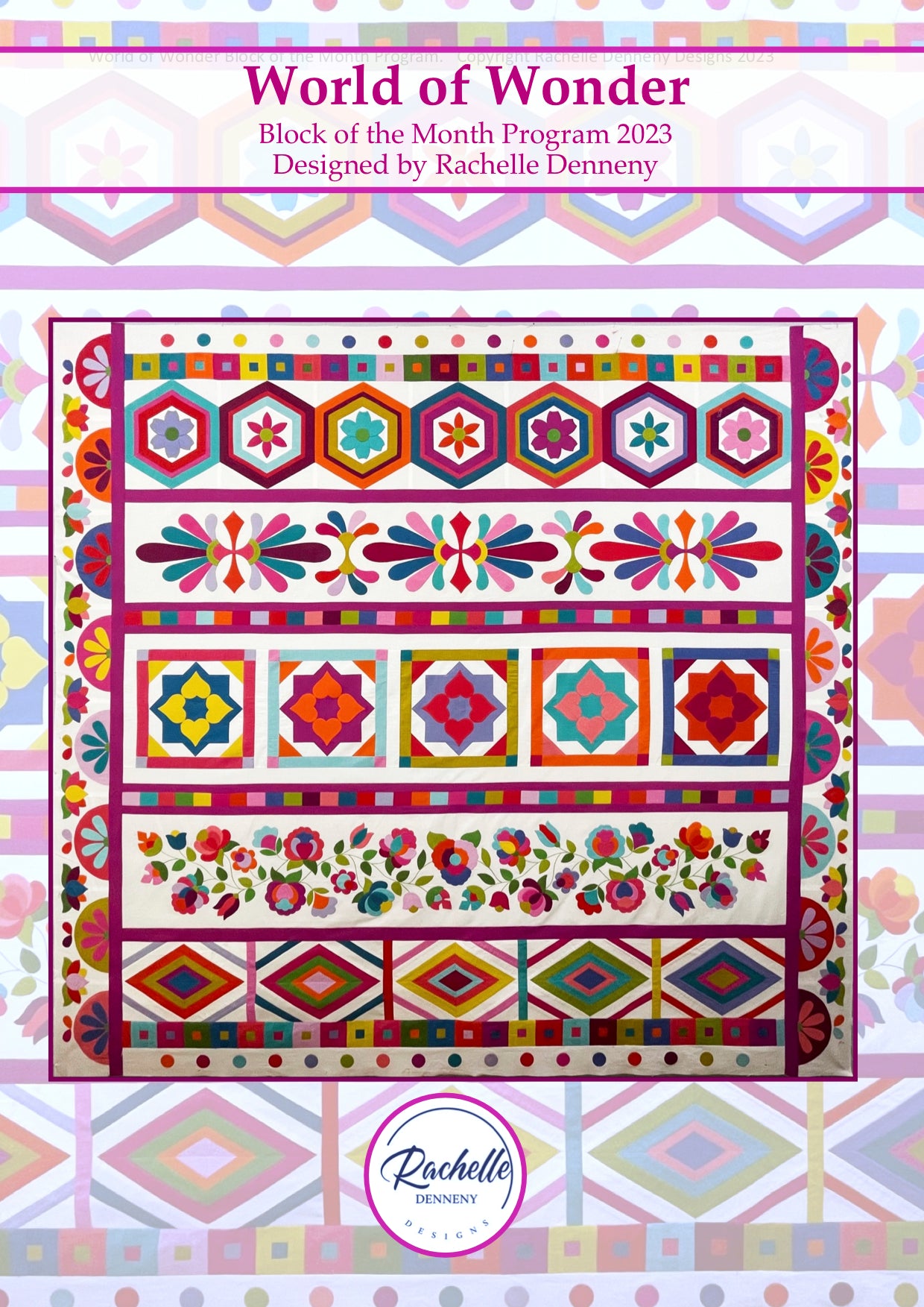 World of Wonder - Pre Printed Applique Sheets