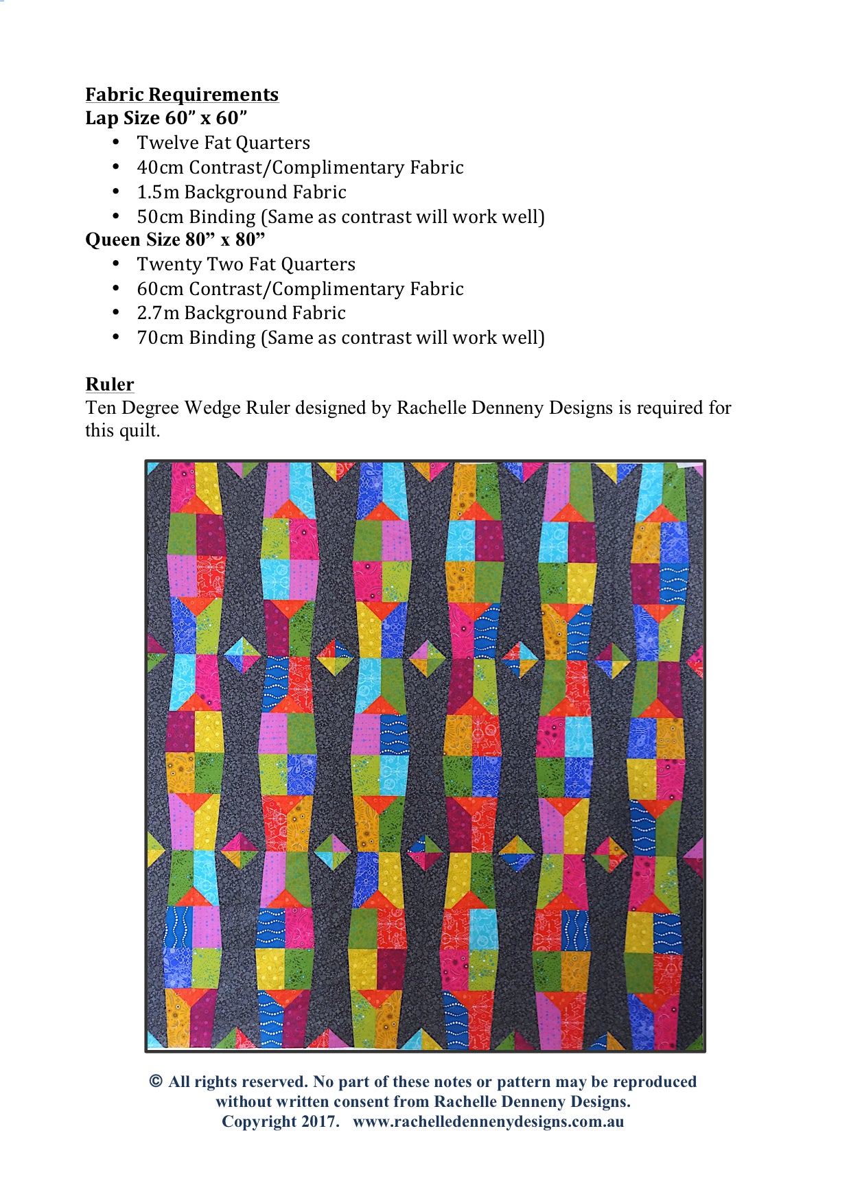 Wedge Tale - PDF Pattern