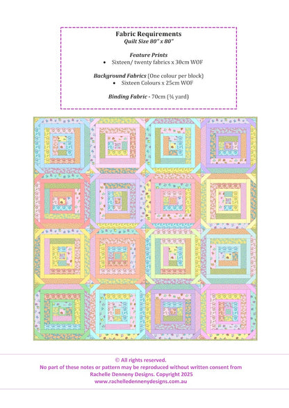 Around the Block PDF Pattern