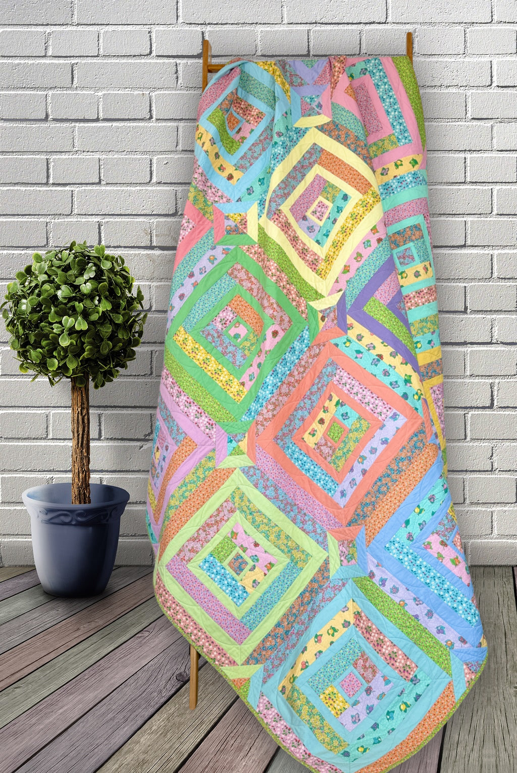 Around the Block PDF Pattern