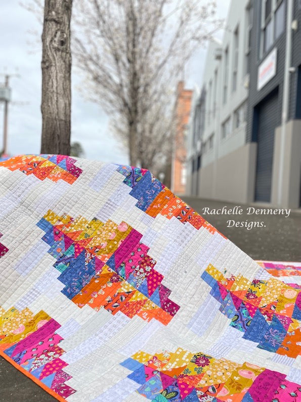 Don't Be Square Quilt Pattern - NEW - – Rachelle Denneny Designs