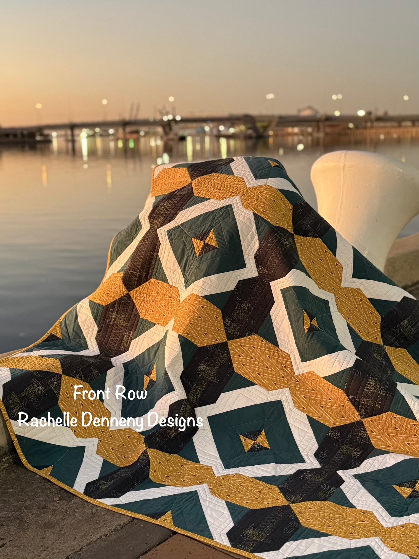 Front Row Quilt Pattern - NEW -