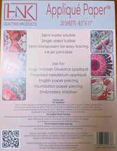 Harmony Block of the Month Quilt Online Program & 4 Packs Hugs and Kisses Applique papers