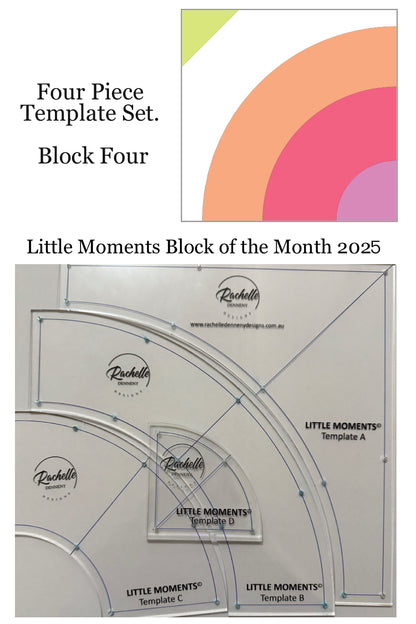 Little Moments - NEW Block of the Month Online Program 2025