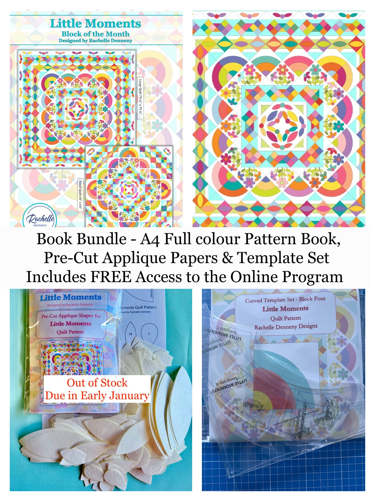 Little Moments Quilt  -  2025 Block of the Month