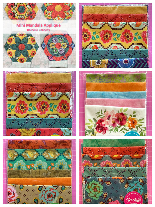 Mini Mandala Fabric Kits - Limited