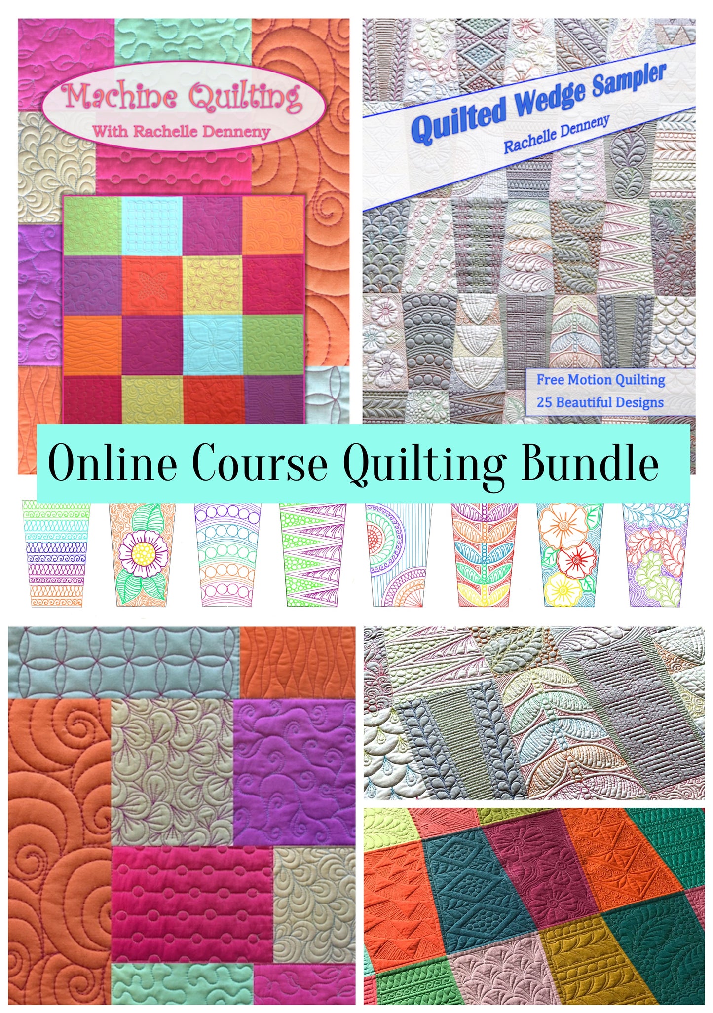 Machine Quilting Course BUNDLE