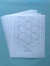 Mini Mandala - Pre Prinited Applique Sheets