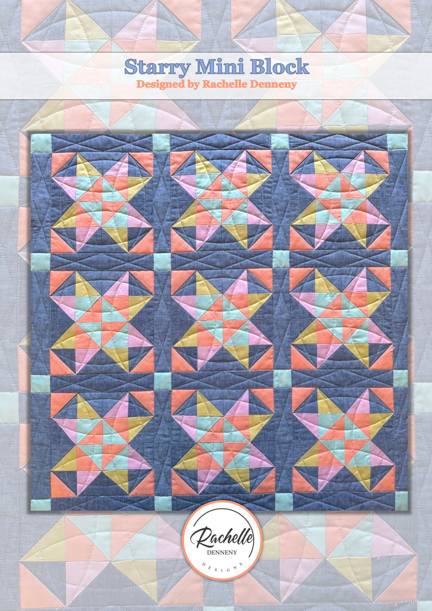 Starry Quilt Pattern - NEW – Rachelle Denneny Designs