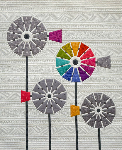 Whirly Gig  Applique Pattern - NEW