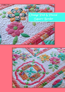 Aurora Rose Quilt Book Pattern