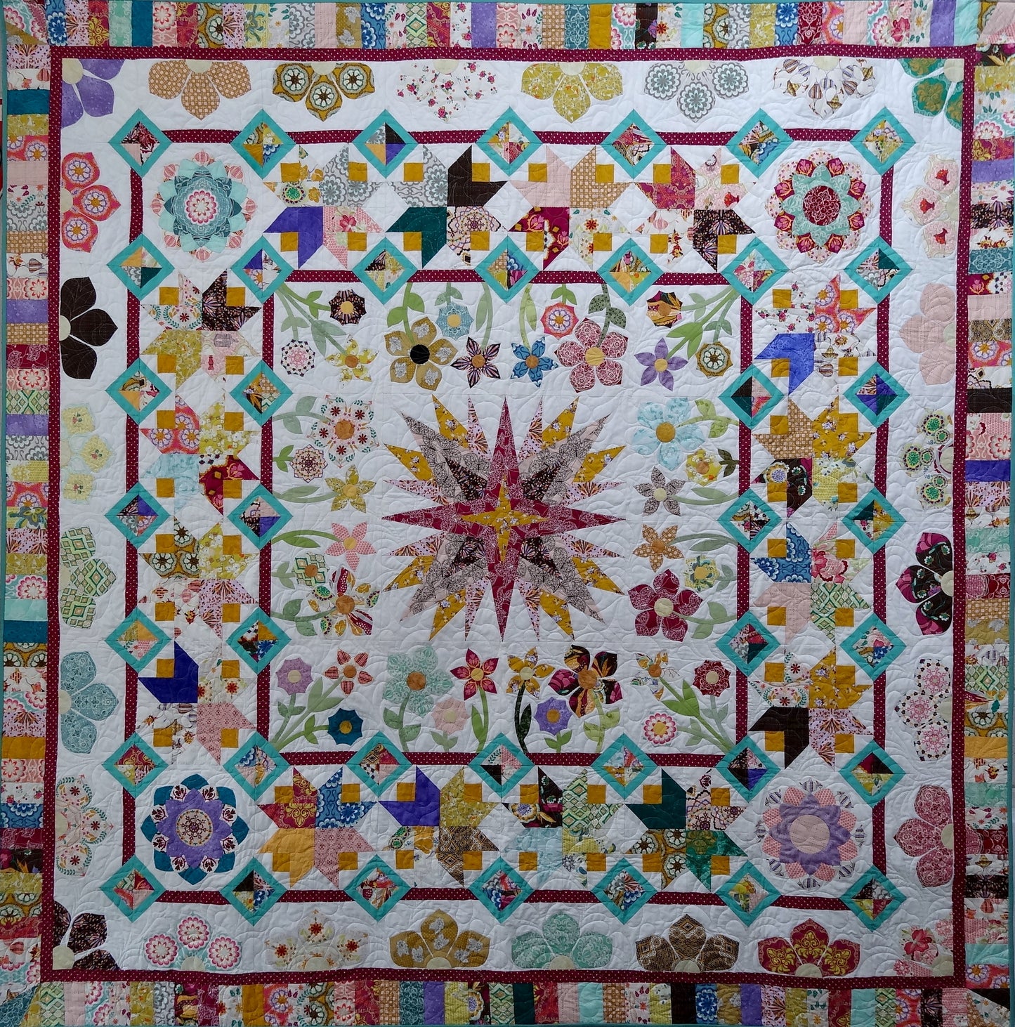 Summerfield quilt by Jan
