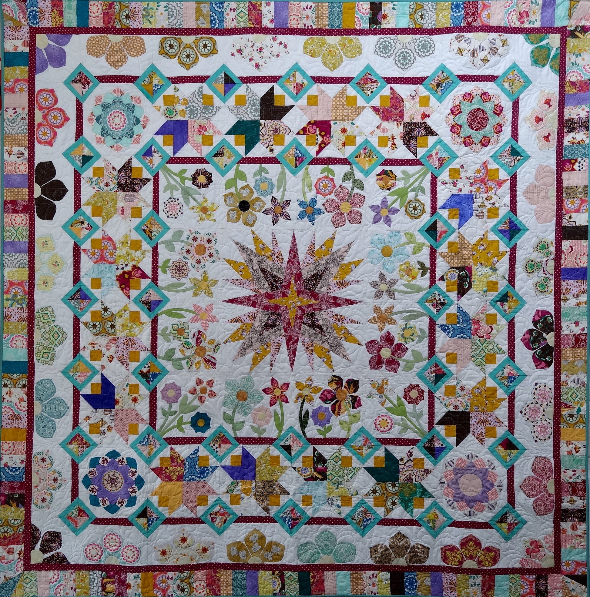 Summerfield quilt by Jan