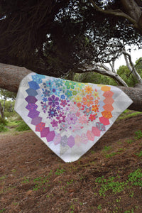 Blooming Delightful Quilt by Rachelle Denneny