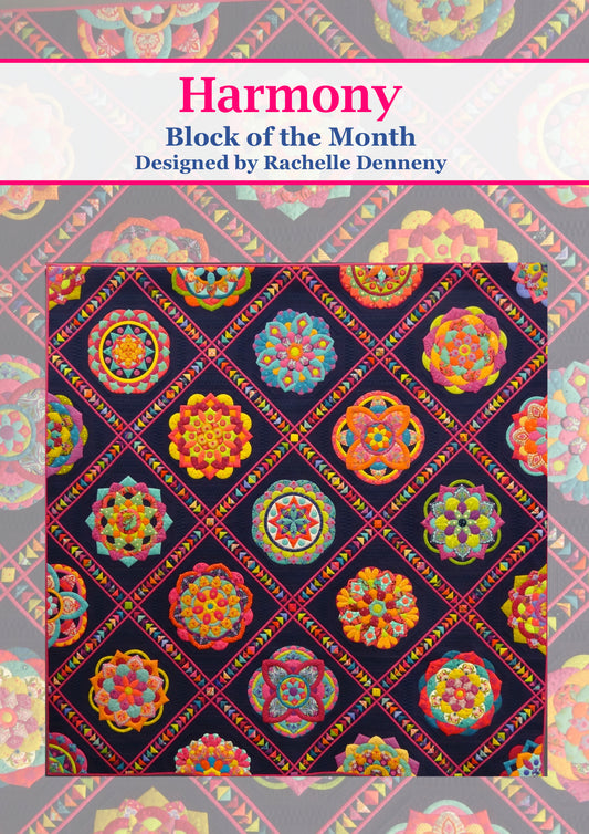 Harmony Block of the Month Quilt Online Program