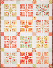 Candy Rose PDF Pattern - Plus Lily Rose baby quilt pattern