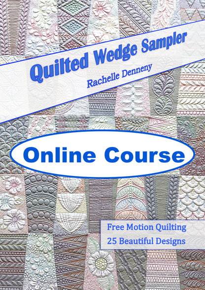 Quilted Wedge Sampler Online Course